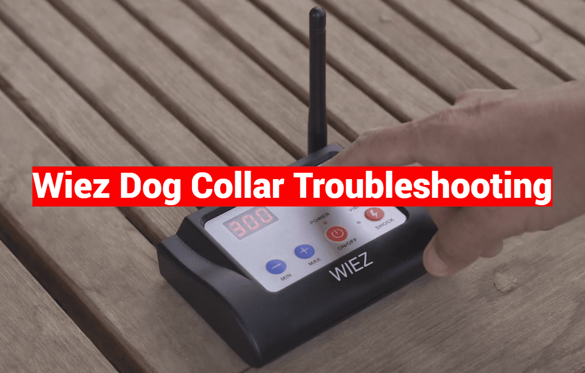 Wiez Dog Collar Troubleshooting